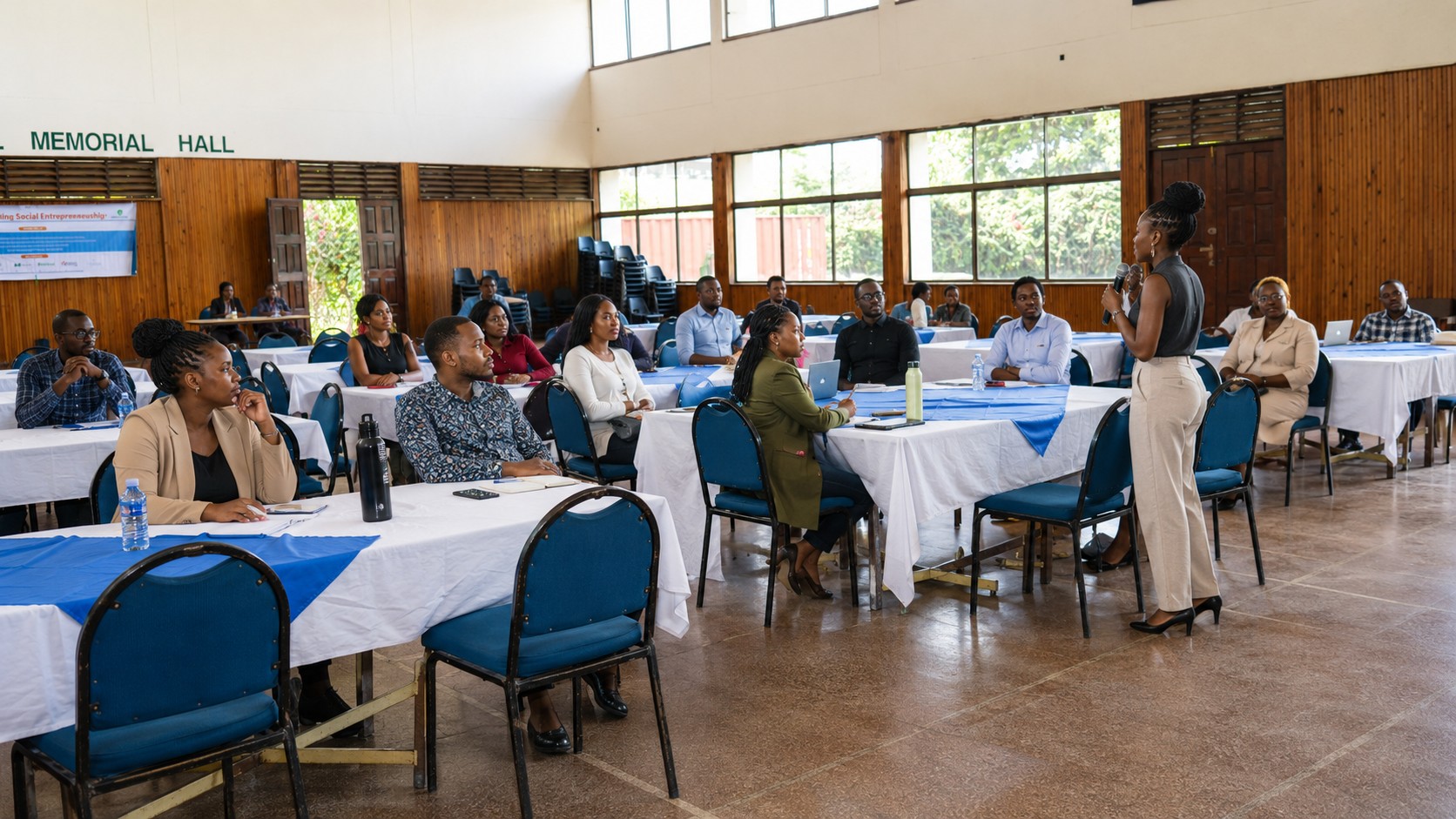 Ubunifu Institute workshop and social-enterprise learning